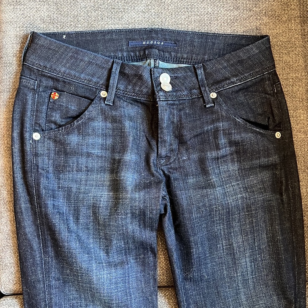 Hudson Jeans Collin Skinny with Flap Pockets (Size 26 - Short)